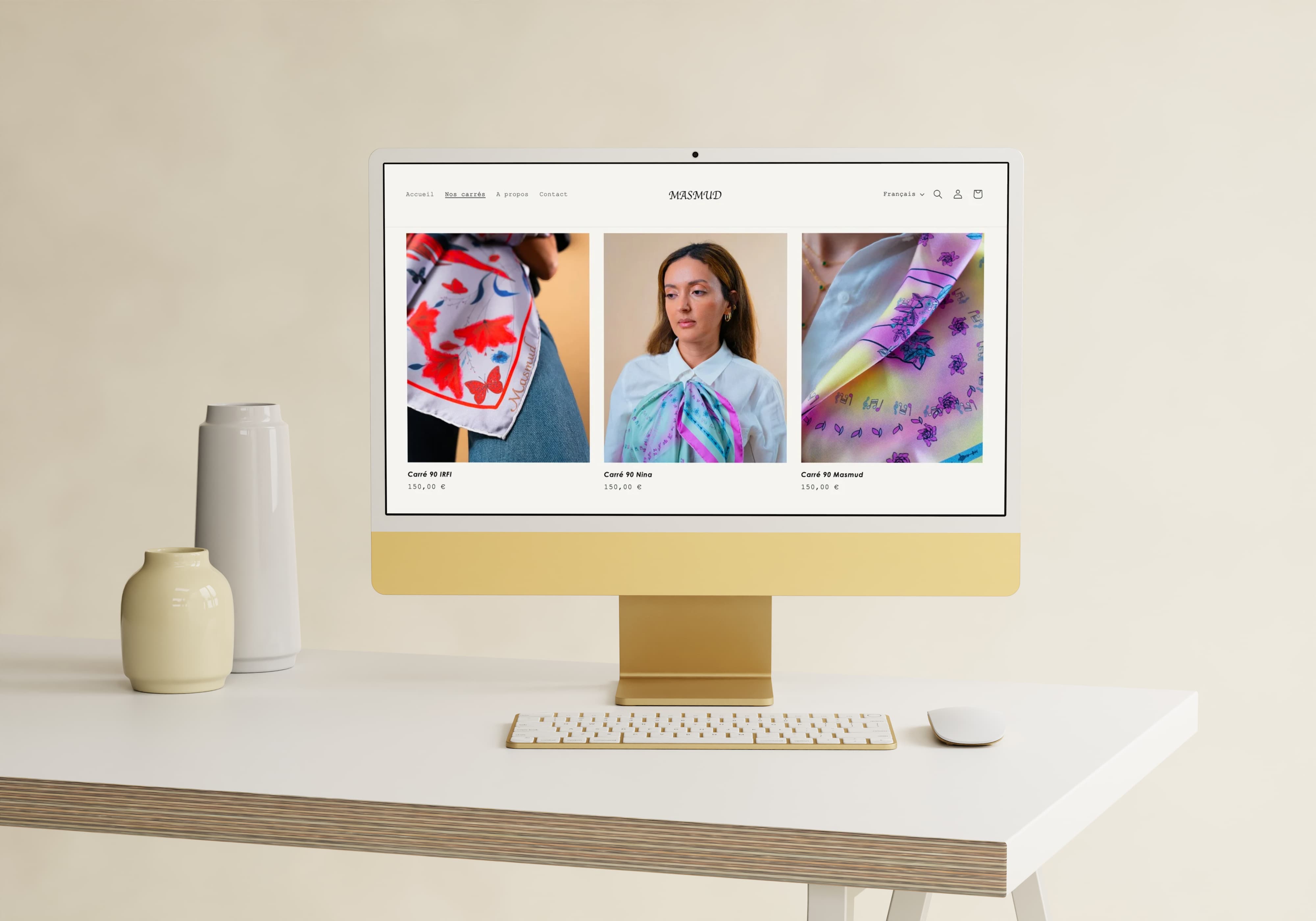 Mockup du projet MASMUD